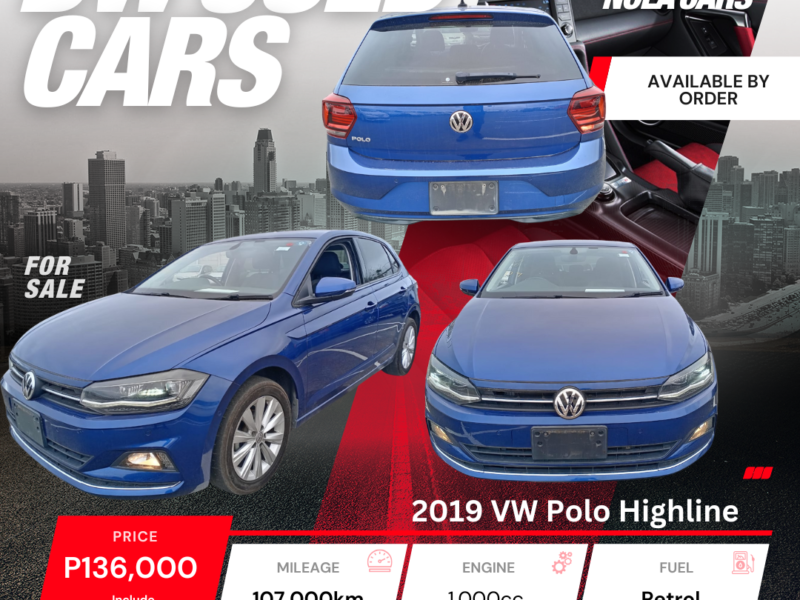 2019 VW POLO HIGHLINE